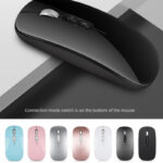 E-1400 Rechargeable 2.4 GHz Wireless Mouse With Silent Clicking - Image 2