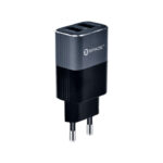 SPACE WC-10 Metal Series Dual Port USB 2.4A Wall Charger with Micro USB Cable