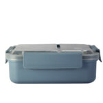 Dual-Compartment Leak-Proof Stainless Steel Lunch Box for Kids and Office - Image 3