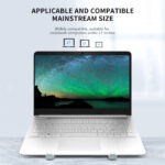 Portable Aluminium Lightweight Laptop Stand With 7 Adjustable Height Levels - Image 2