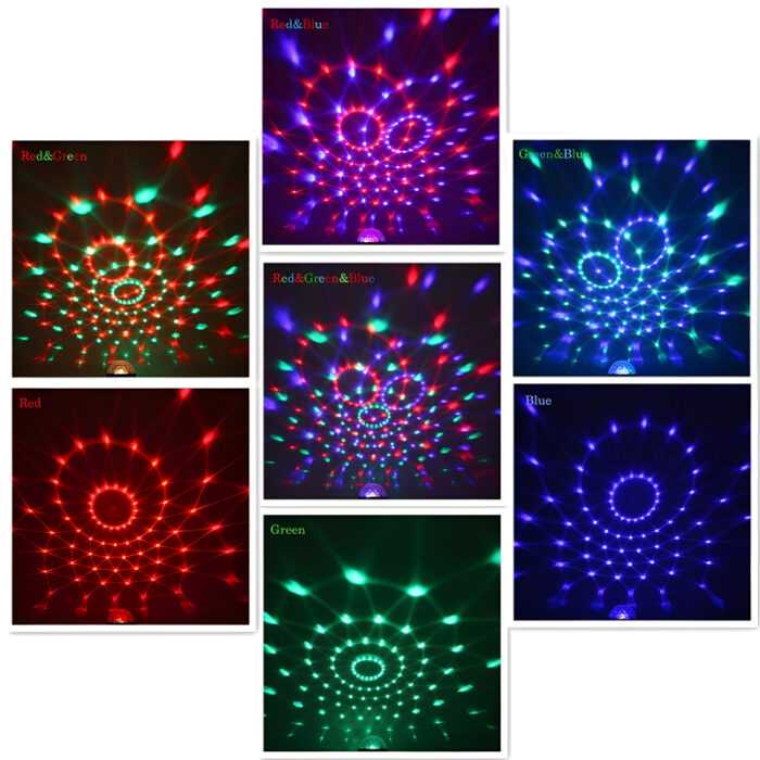 LT-910 Mini LED Projector With Speaker & RGB Disco Light - Image 11