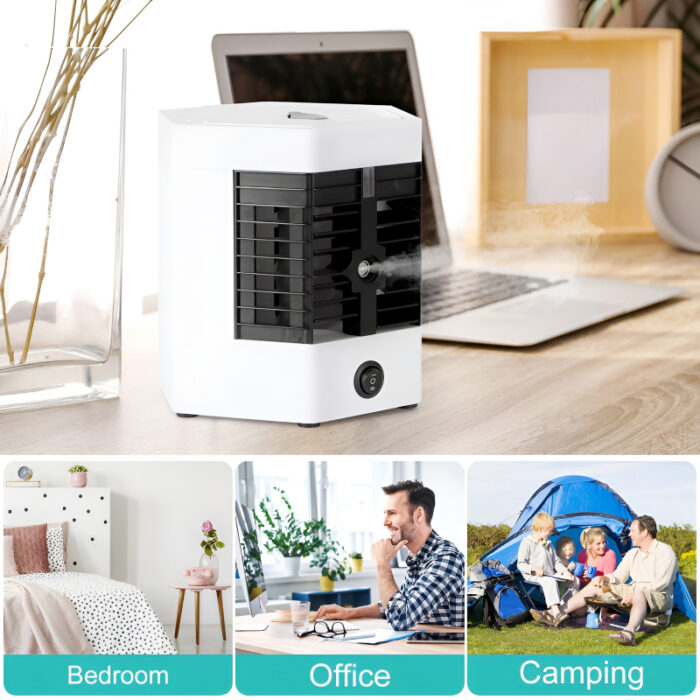Ultra-Pro Arctic Cool Mini Portable Lightweight USB Air Cooler With 2x Cooling Power - Image 6