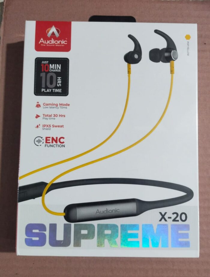Audionic Supreme X20 Gaming Wireless Bluetooth NeckBnad - Image 2