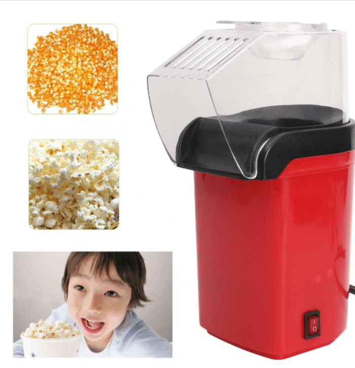 1200W Oil Free Popcorn Maker Machine with Measuring Cup - Image 5