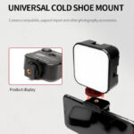 NeePho NP-L1 Portable Lightweight with 3 Modes and Type-C Rechargeable LED Video Light - Image 3