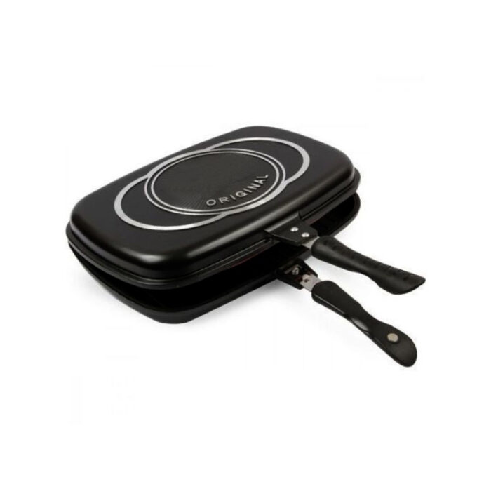 Premium Original Casting 36cm Aluminium Non-Stick Double Grill Pan - Image 5