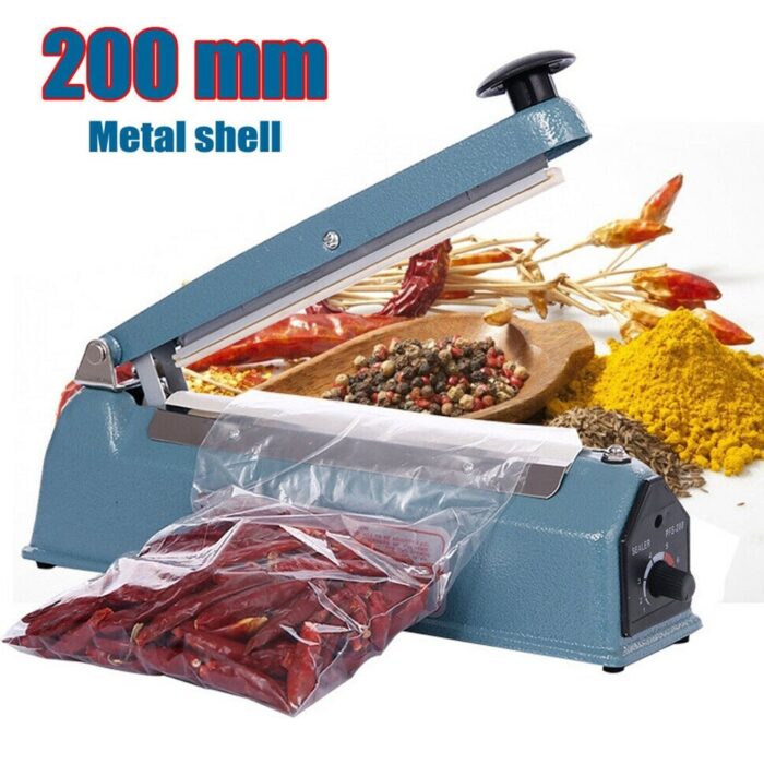 FS-200 Manual Sealing Machine 300W Food Vacuum Sealer Packaging Machine - Image 1