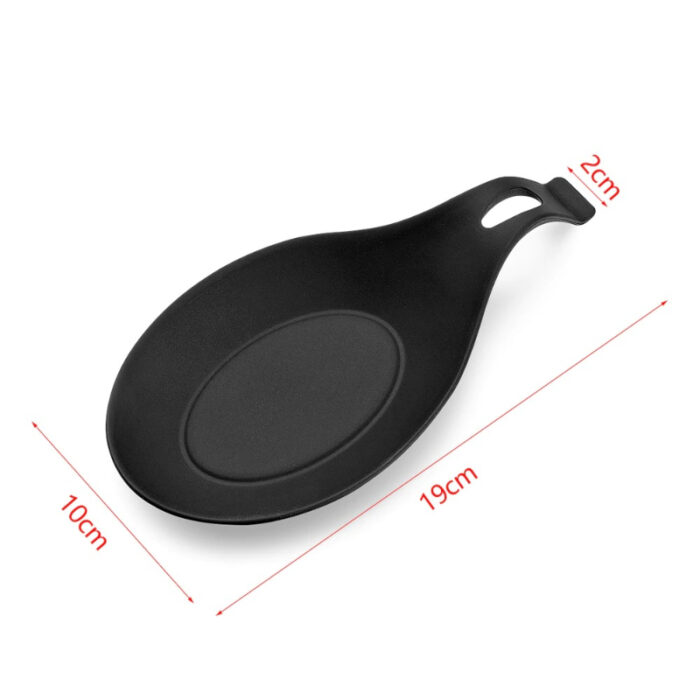 Pack Of 10 Heat-Resistant Spoon Shelf Rest Spatula Holder Kitchen Storage Tool Scoop Bracket Stands - Image 10