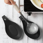 Pack Of 10 Heat-Resistant Spoon Shelf Rest Spatula Holder Kitchen Storage Tool Scoop Bracket Stands - Image 8