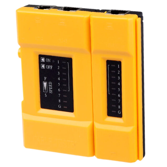 468VR Multi-Function RJ45 RJ11 Network Cable Tester with Remote Unit & LED Display - Image 8
