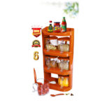 Pretty Neat 4 Tier New Vertical Style Spice Rack 6 PCs Set - Image 7