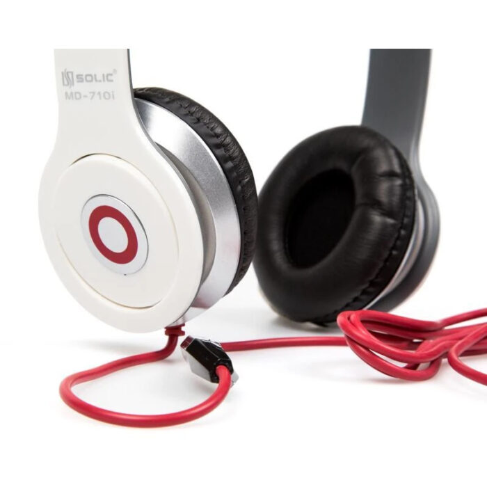 MD 710i High-Quality Stereo Headphones With Clear Sound And Microphone Ideal For Mobile And PC Use - Image 2