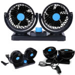 F30 Dual-Headed 360° Rotating Car Fan with Low Noise & Adjustable Airflow - Image 11