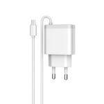 LDNIO A321 Universal Two Ports USB Travel Charger For Mobile Phone Portable White Wall Charger - Image 3