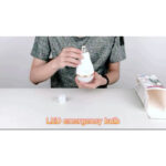 Superior Quality 20 Watts LED Two Battery Rechargeable Emergency Bulb - Image 2