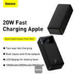 Baseus Bipow 30000mAh PD 20W Super Fast Charging Power Bank with Digital Display - Image 2