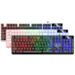 TX35 Limeide RGB Suspension Backlit Lightweight Luminous Wired Gaming Keyboard - Image 7