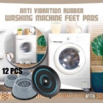3-Pack Of 4Pcs Anti Vibration Washing Machine Universal Fixed Non-Slip Rubber Feet Pads - Image 7
