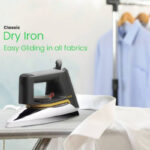 1000W National Teflon Coated Plate HTC920 Electric Dry Iron with Adjustable Temperature Control - Image 4