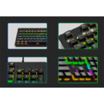 R8 1035 Professional Wired Mechanical Blue Switches RGB Gaming Keyboard - Image 7