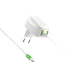 Sovo SG-75 Ready 3.4-Amp 2USB High Quallity Type-C Cable Fast Charger - Image 7