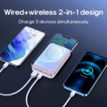 Joyroom JR-W020 Magnetic Wireless Power Bank in Black – 10000mAh Capacity with MagSafe Compatibility for Seamless Charging - Image 6