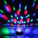 Sound Activated Auto Stage Lighting Effect LED Magic Ball Disco Lamp RGB 5W
