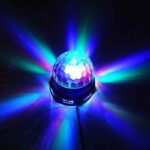 Sound Activated Auto Stage Lighting Effect LED Magic Ball Disco Lamp RGB 5W - Image 6