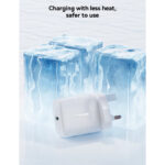 Joyroom JR-TCF24EU 30W Type-C Fast Charger with PD & QC, 6X Faster and Safer Charging - Image 3