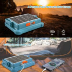 X8 Multifunctional Portable 1000W Solar LED Street Light High-Quality Rechargeable Off-Grid Private Lighting Solution - Image 2