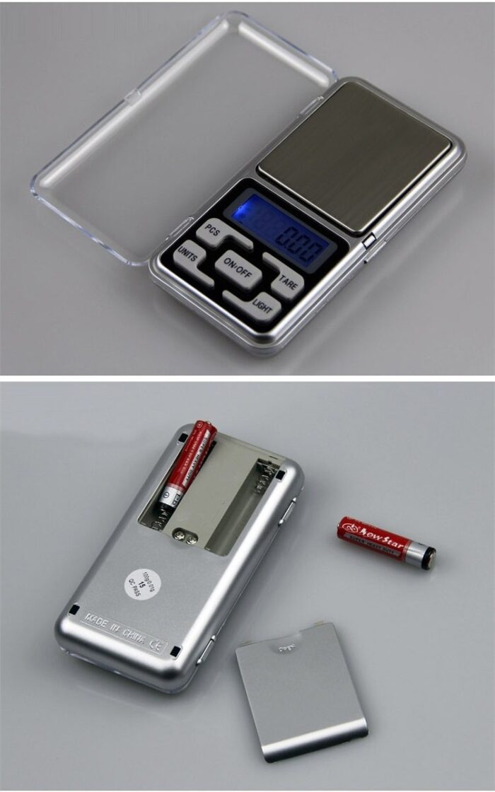 500g X 0.1g Mini Electronic Digital Jewellery & Kitchen Scale Balance Pocket Gram LCD Display - Image 3