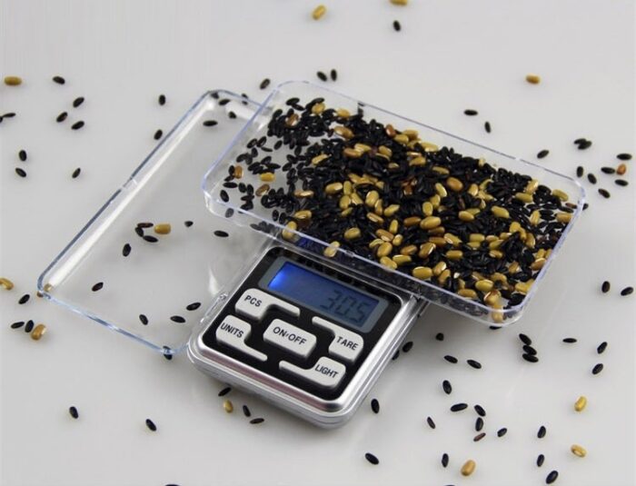 500g X 0.1g Mini Electronic Digital Jewellery & Kitchen Scale Balance Pocket Gram LCD Display - Image 1