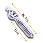 Stainless Steel Hand Press Lemon Squeezer Lime Juicer Citrus Kitchen Food Processor - Image 6