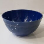 Blue Soup Bowl Tableware Food Grade Glaze Melamine Anti Knock Bowl