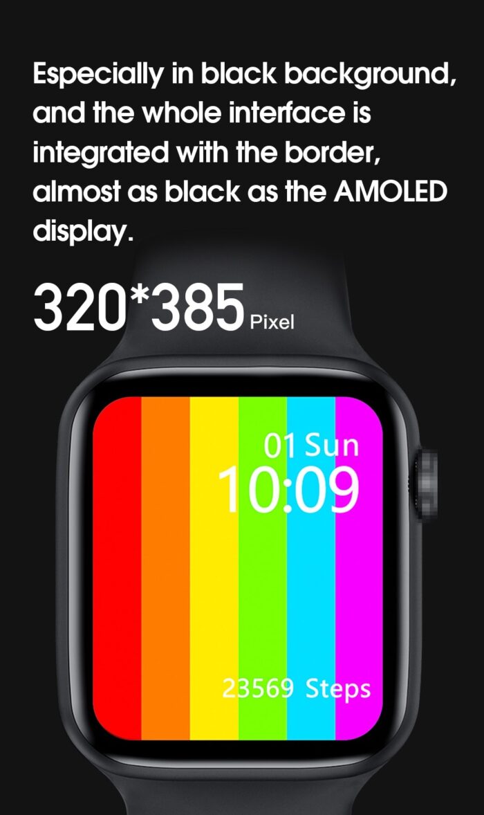 W26 Bluetooth Call Music Player Heart Rate Monitor Smart Split Screen Smart Watch - Image 2