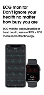 W26 Bluetooth Call Music Player Heart Rate Monitor Smart Split Screen Smart Watch - Image 5