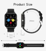 W26 Bluetooth Call Music Player Heart Rate Monitor Smart Split Screen Smart Watch - Image 7