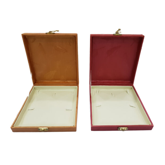 Jewellery Display Box Case Organizer Necklace Holder Flat Pad - Image 2