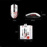L65 Max Naraka 12000 CPI, Ultra Core 3 & 4 Activated Lightweight Design RGB Gaming Wired Mouse - Image 3