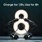 Joyroom JR D8 Semi-In-Ear Bluetooth 5.4 Earbuds – 30-Hour Playtime, AI Calls, and IP54 Water Resistance - Image 7