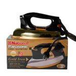 1000W Heavy Duty Super Deluxe Dry Iron With 24K Chrom Coating And Temperature Control - Image 6