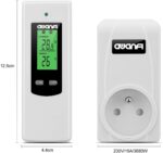 AWANFI Wireless Room Thermostat With Remote Control For Electric Heating & Air Conditioner - Image 5