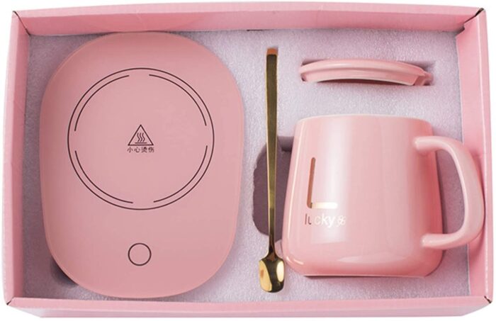 Electric Heating Pad Coffee Mug Cup Warmer Pad For Home Office - Image 11