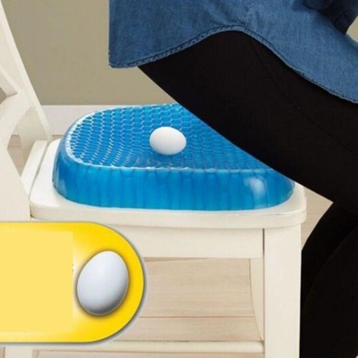 Breathable Silicone Gel Cushion Anti Decubitus Pain Relief Health Care Massage Sitter Pad - Image 3