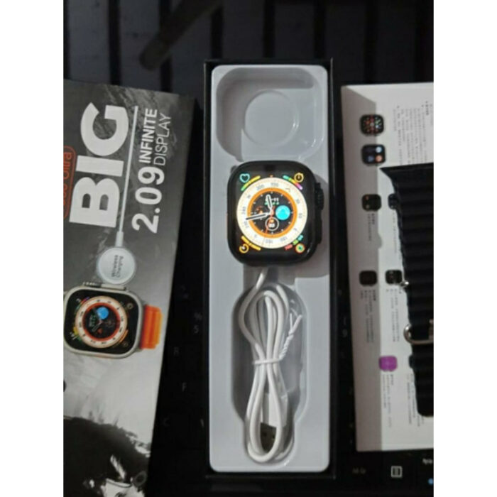 T900 Ultra Big 2.09-Inch Infinite Display Series 8 Smart Watch With Bluetooth Calling And Wireless Charging - Image 10