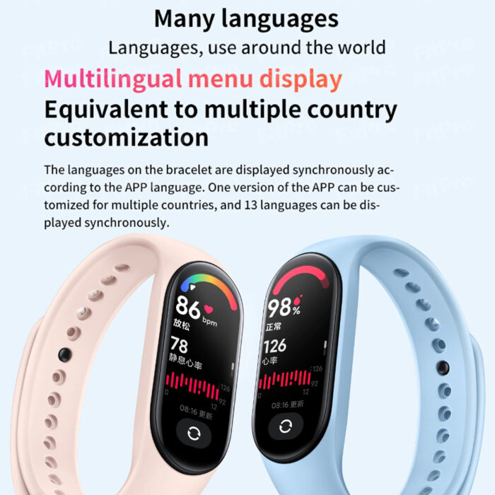 M7 Waterproof IP67 Smart Fitness Band With Heart Rate Sleep Monitoring Sports Mode - Image 7