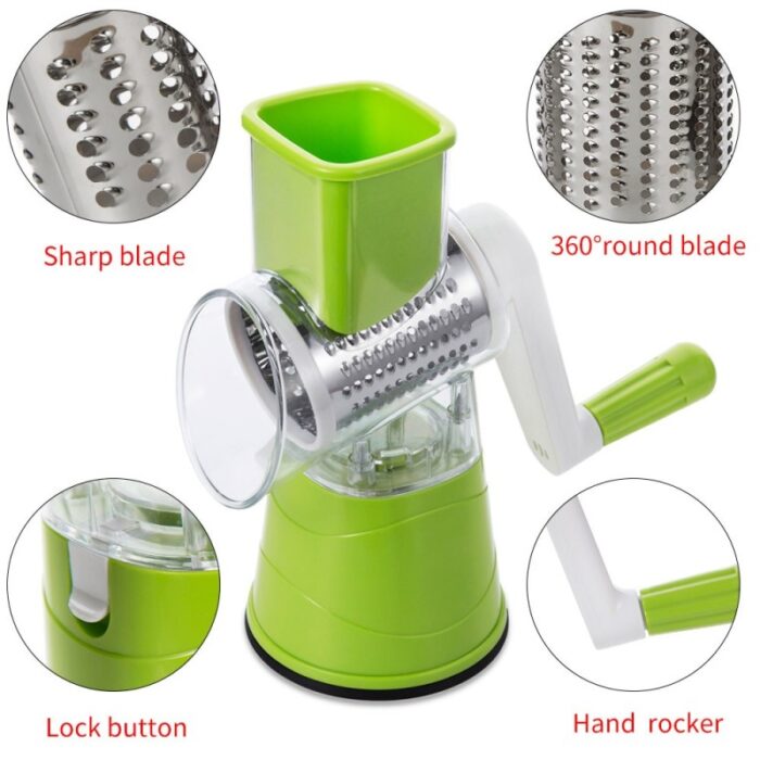 Multifunction Kitchen Slicer Potato Carrot Grater Vegetable Cutter Chopper - Image 2