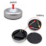 3Pcs LED Wireless Night Light Stick Click Touch Lamp Car Cabinet Closet Lamp - Image 2