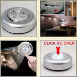 3Pcs LED Wireless Night Light Stick Click Touch Lamp Car Cabinet Closet Lamp - Image 7