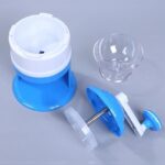 Ice Breaker Hand Crank Kitchen Tool Ice Crusher Snow Cone Maker Machine - Image 2